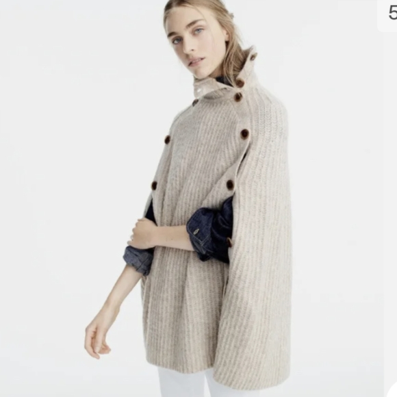 J. crew sweater cape - Picture 1 of 6